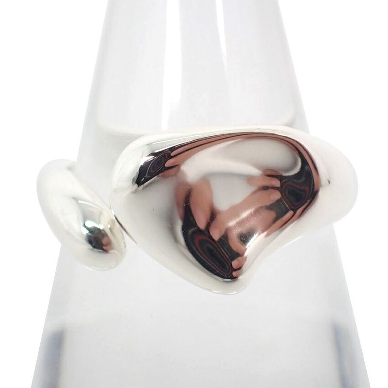 Tiffany & Co Ag925 Full Heart Ring #14 J99-8