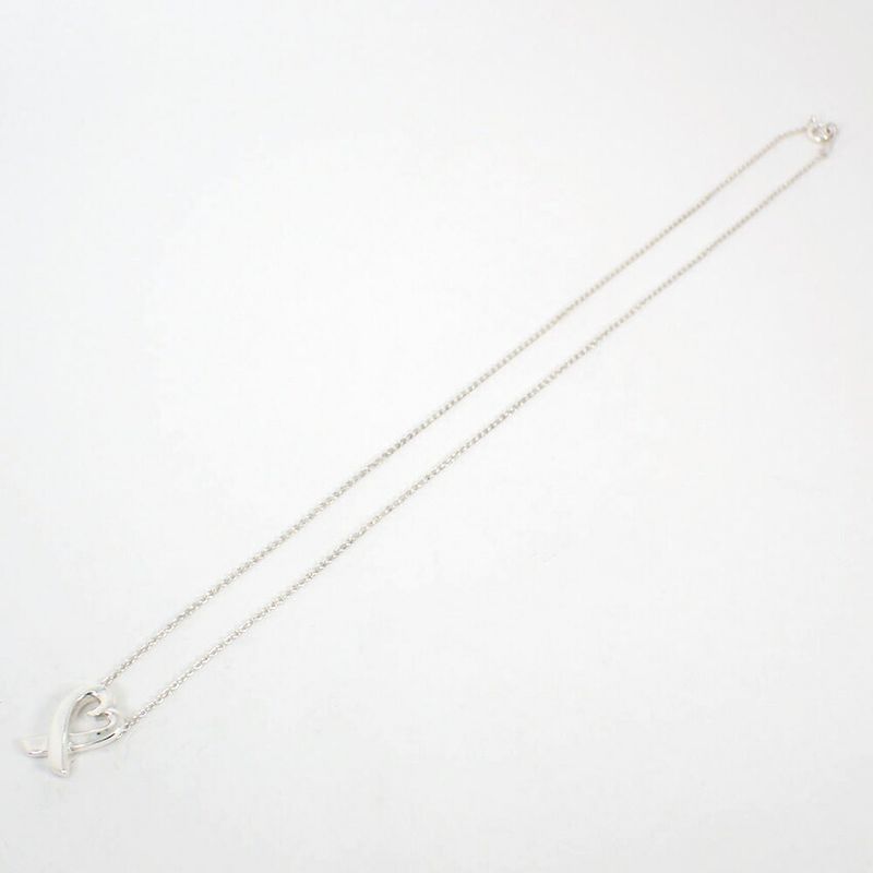 Tiffany & Co 925 Paloma Picasso Loving Heart Pendant J101-3