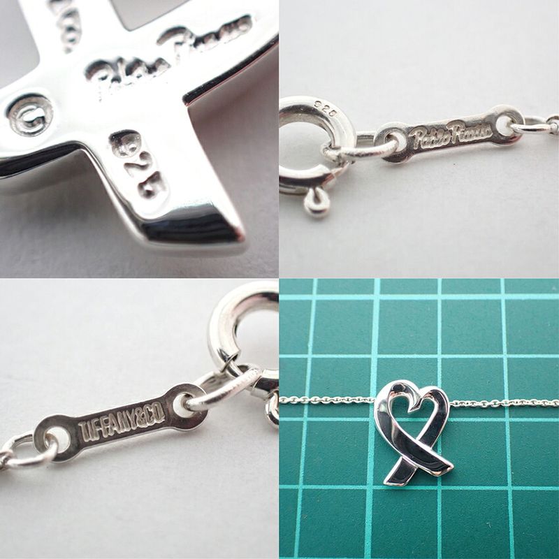 Tiffany & Co 925 Paloma Picasso Loving Heart Pendant J101-3