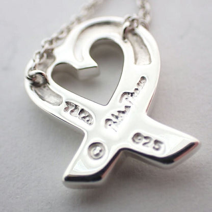 Tiffany & Co 925 Paloma Picasso Loving Heart Pendant J101-3