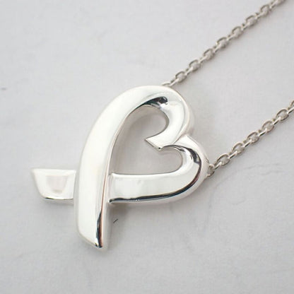 Tiffany & Co 925 Paloma Picasso Loving Heart Pendant J101-3