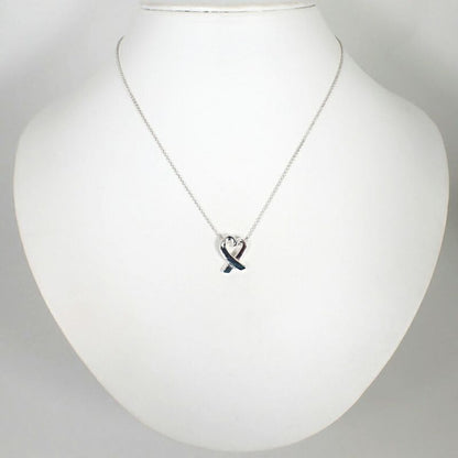 Tiffany & Co 925 Paloma Picasso Loving Heart Pendant J101-3