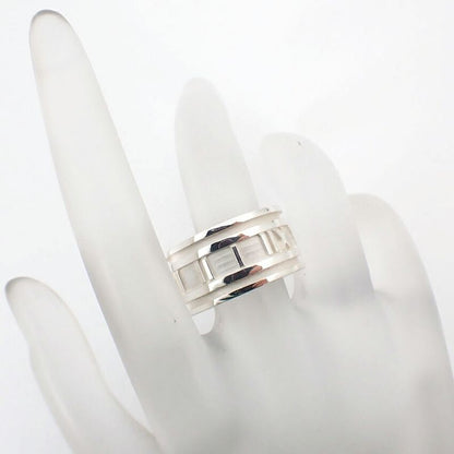 Tiffany & Co 925 Atlas Wide Ring #17 J101-1