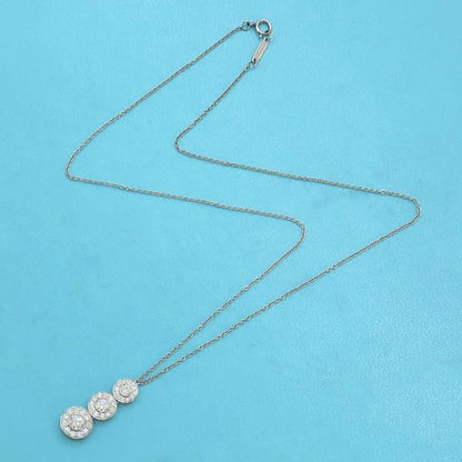 Tiffany & Co Sir Cles Dot Triple Drop Diamond Necklace