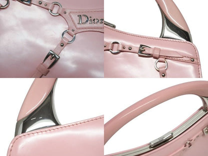 Dior Punk Handbag 13 MA Calfskin Pink Galliano Era Silver — view 7