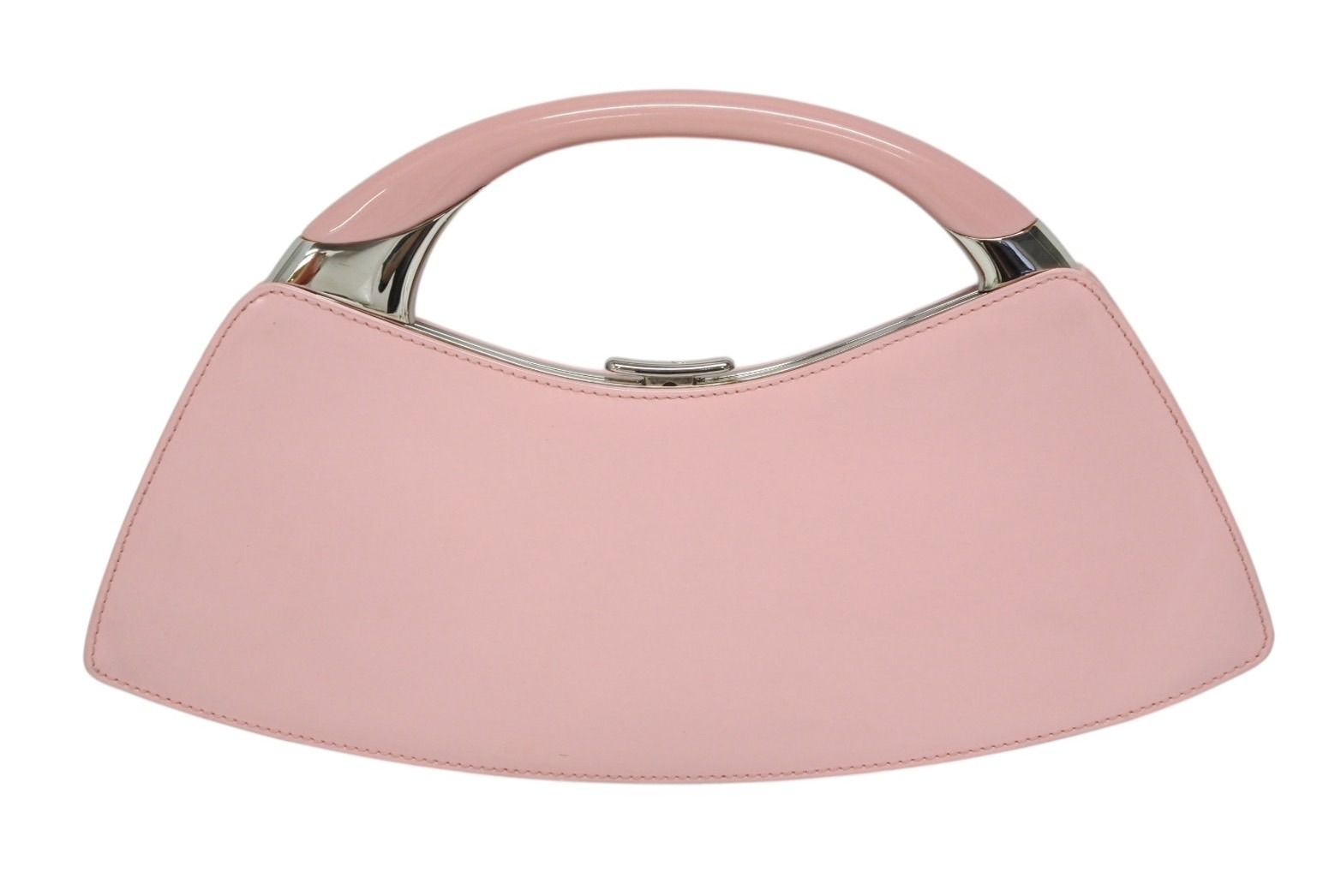 Dior Punk Handbag 13 MA Calfskin Pink Galliano Era Silver — view 2