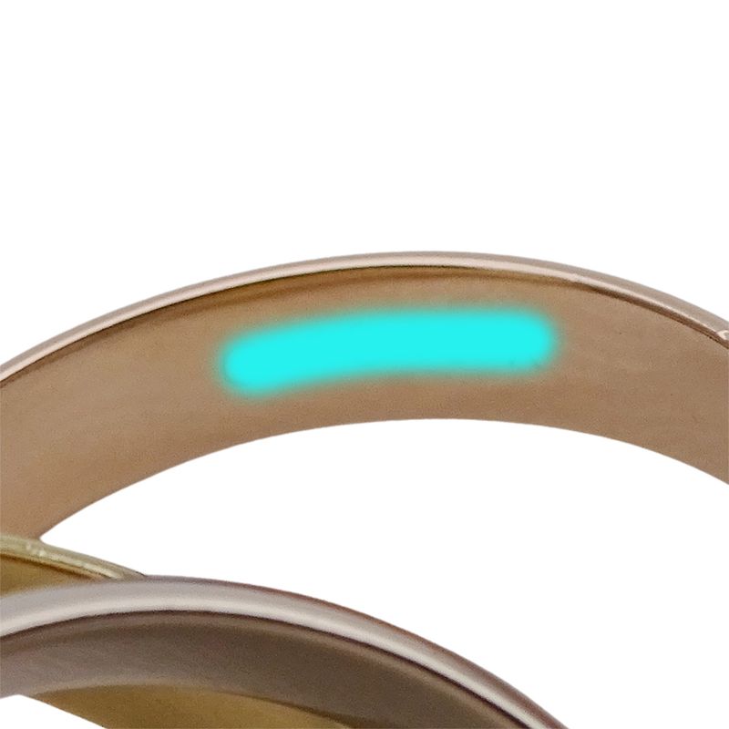 Cartier Ring Women's Men's Brand Ring 750pg 750wg 750yg Trinity Lm Pink Gold