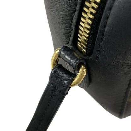 Louis Vuitton Shoulder Bag Monogram Saintonge M43555 Noir Black Leather