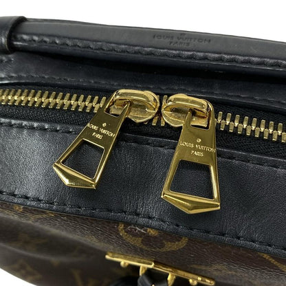 Louis Vuitton Shoulder Bag Monogram Saintonge M43555 Noir Black Leather