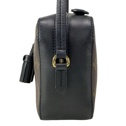 Louis Vuitton Shoulder Bag Monogram Saintonge M43555 Noir Black Leather