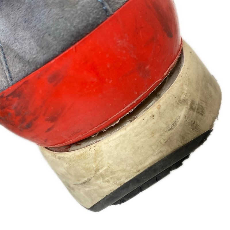 Hermes Sneakers 41 Mens - Navy X Grey X Red Leather