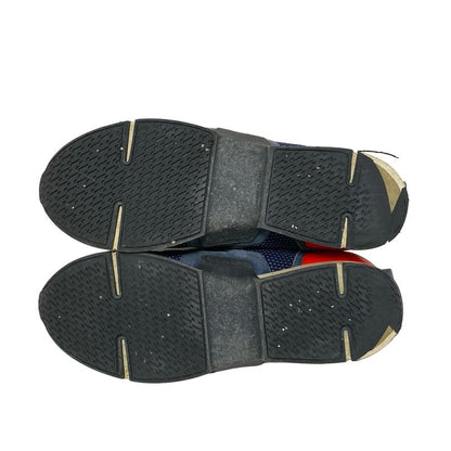 Hermes Sneakers 41 Mens - Navy X Grey X Red Leather