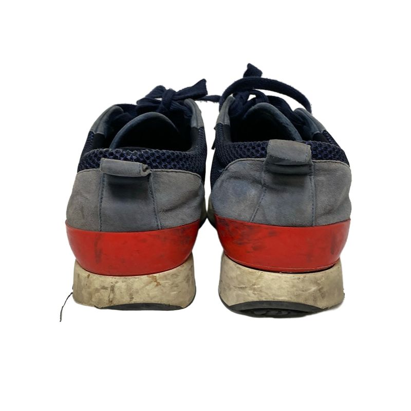 Hermes Sneakers 41 Mens - Navy X Grey X Red Leather