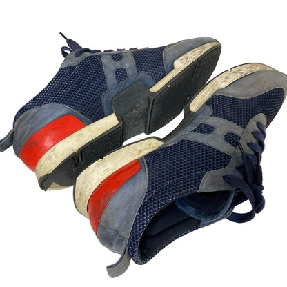 Hermes Sneakers 41 Mens - Navy X Grey X Red Leather