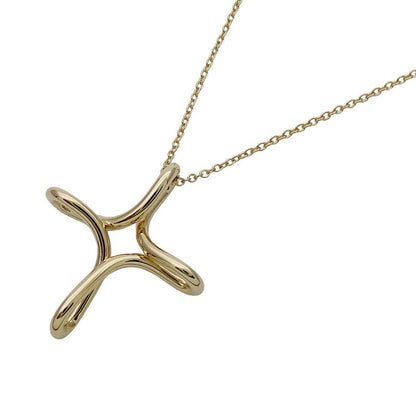 Tiffany & Co Tiffany & Co Necklace Women's Branded Cross 750yg Elsa Peretti