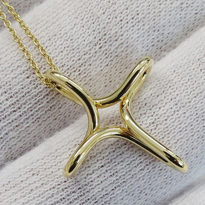 Tiffany & Co Tiffany & Co Necklace Women's Branded Cross 750yg Elsa Peretti