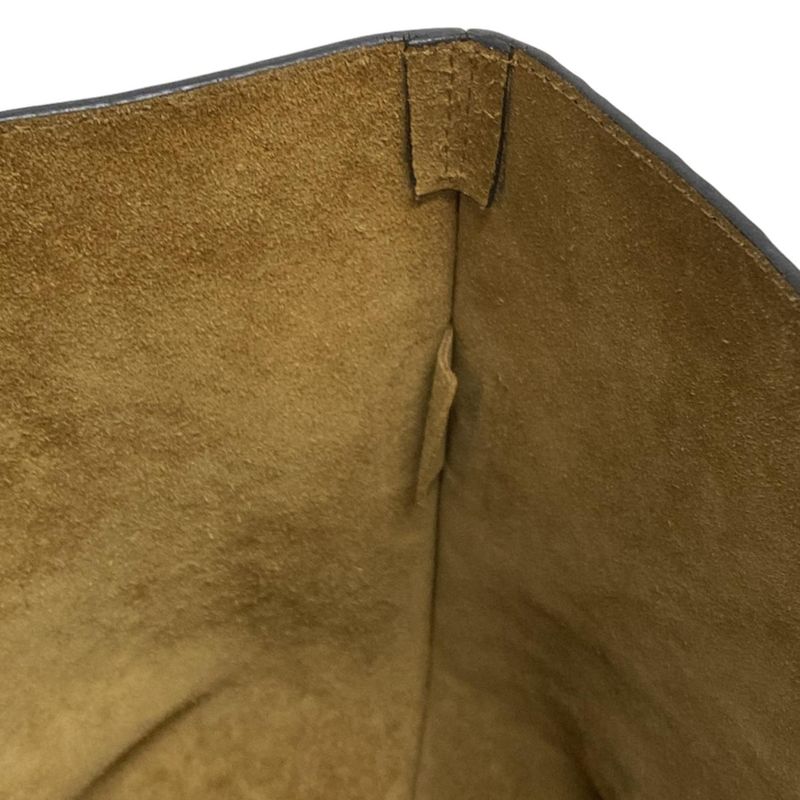 Loewe Tote Bag T Shopper Bag Navy Leather