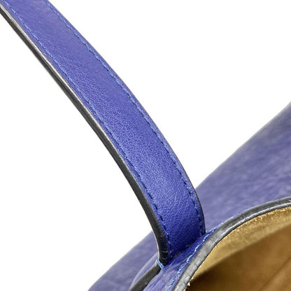 Loewe Tote Bag T Shopper Bag Navy Leather