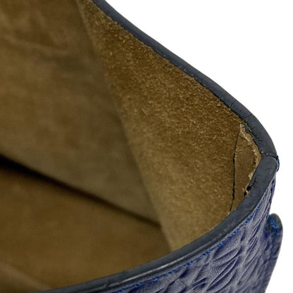 Loewe Tote Bag T Shopper Bag Navy Leather