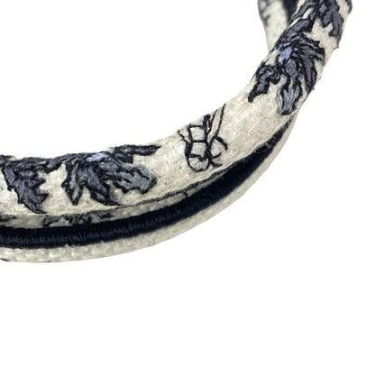 Dior Christian Dior Tote Bag Book Tote Mini Bag White X Blue Grey X Multi Floral