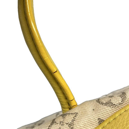 Louis Vuitton Handbag Monogram Denim Speedy Round M40709 Jeanne