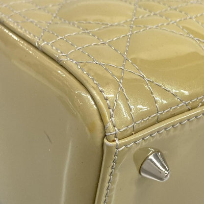 Dior Christian Dior Handbag Lady Dior Medium Bag M0550pvrp Gray Leather