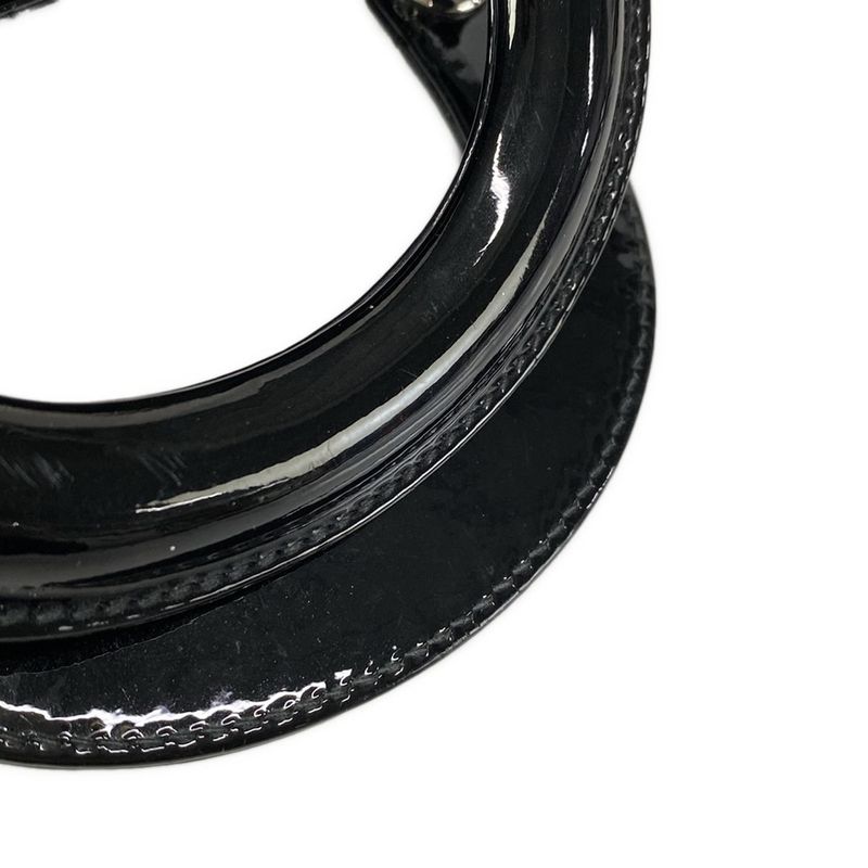 Dior Christian Dior Handbag Lady Dior Mini Bag Black Leather