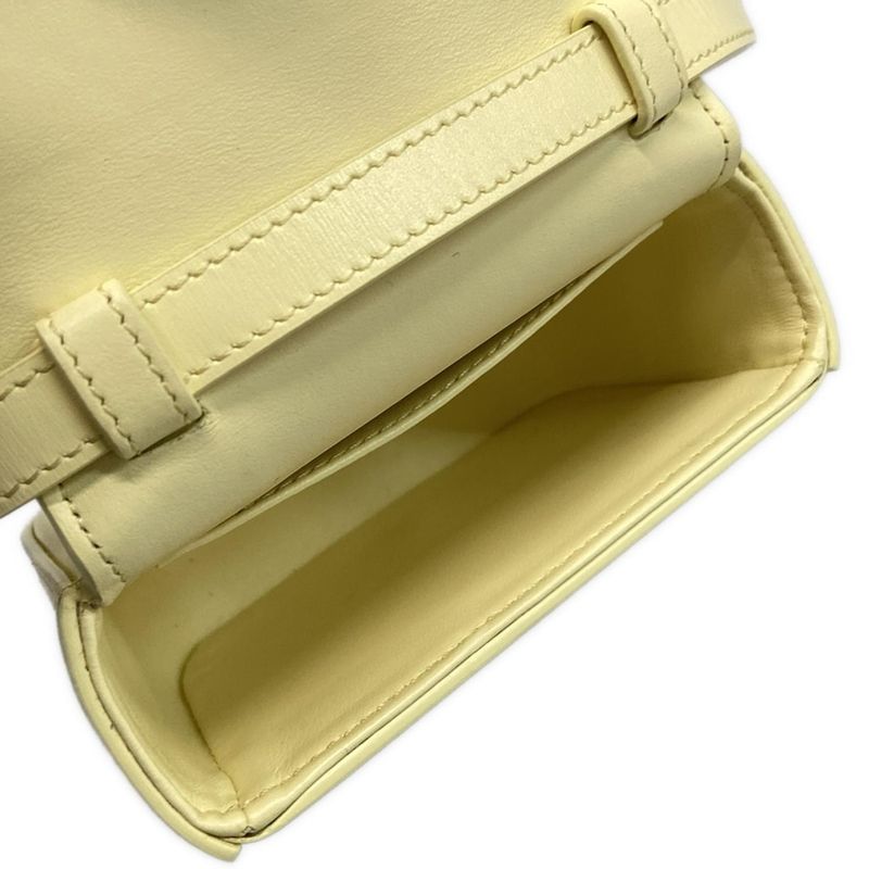 Celine Shoulder Bag Excellent Condition Mini Claude Light Yellow