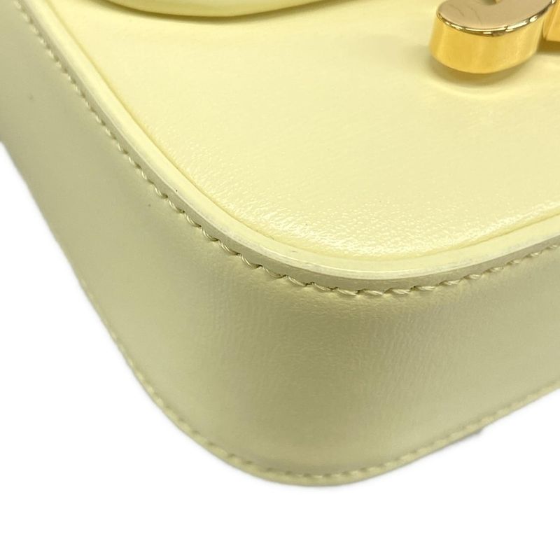 Celine Shoulder Bag Excellent Condition Mini Claude Light Yellow