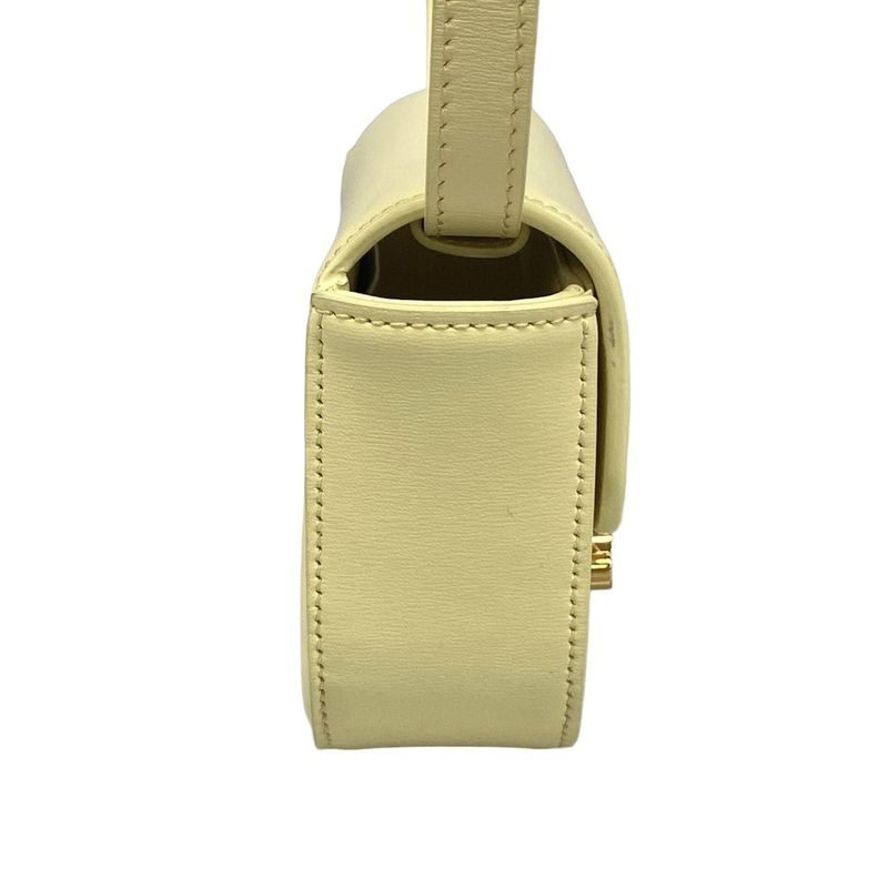 Celine Shoulder Bag Excellent Condition Mini Claude Light Yellow