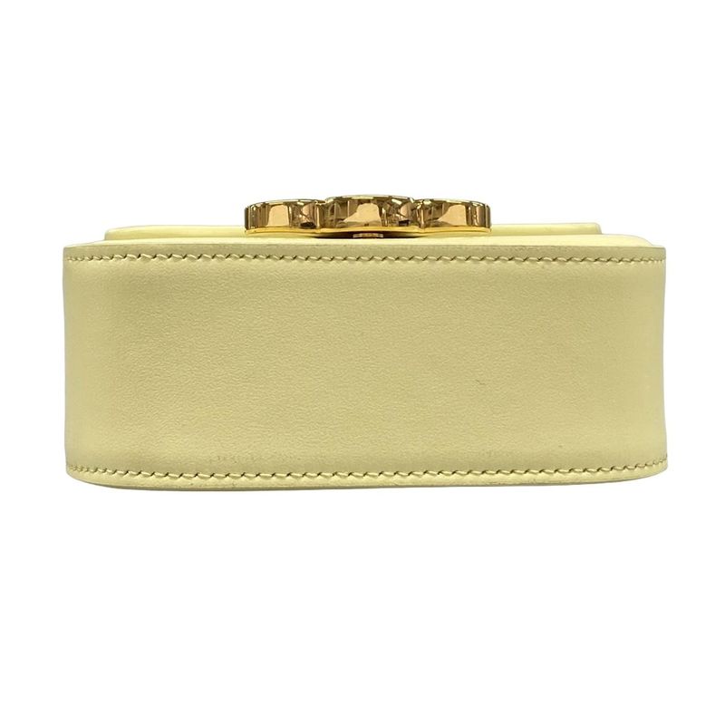 Celine Shoulder Bag Excellent Condition Mini Claude Light Yellow