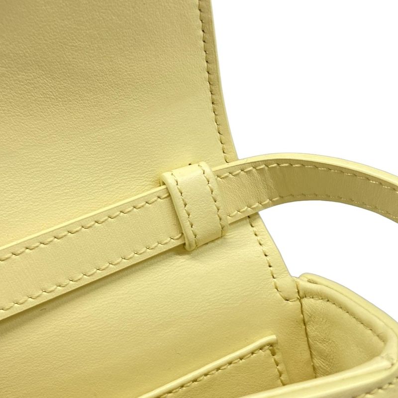 Celine Shoulder Bag Excellent Condition Mini Claude Light Yellow