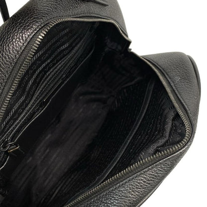 Prada Backpack Sac - 2vz011 Black Leather