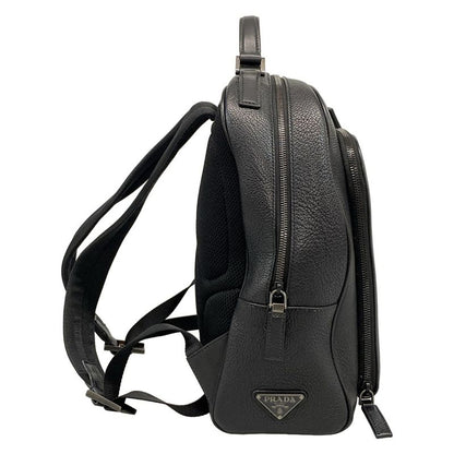 Prada Backpack Sac - 2vz011 Black Leather