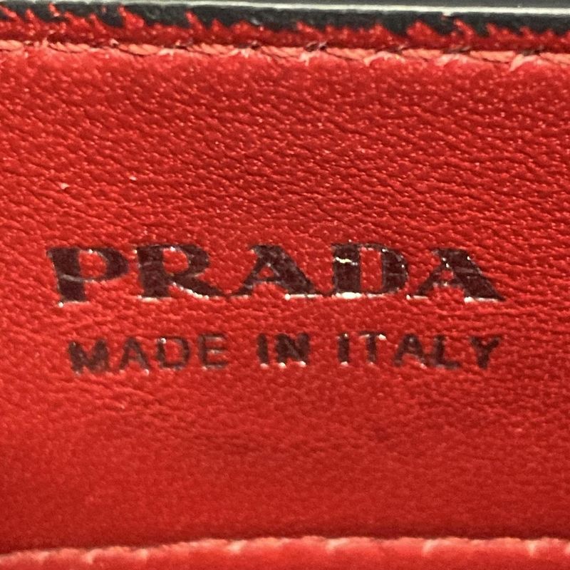 Prada Tote Bag - Blue Leather