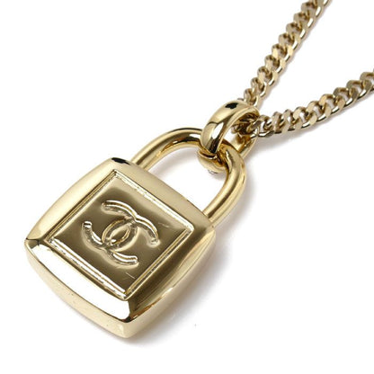 Chanel Metal Cadenna Long Pendant Necklace Aba342 43g ~82cm (32.28in) Ladies