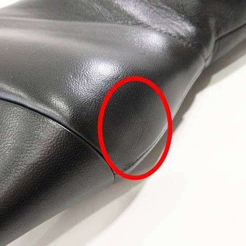 Chanel Excellent Condition Boxed Storage with Bag Leather Long Boots Shoes Heel