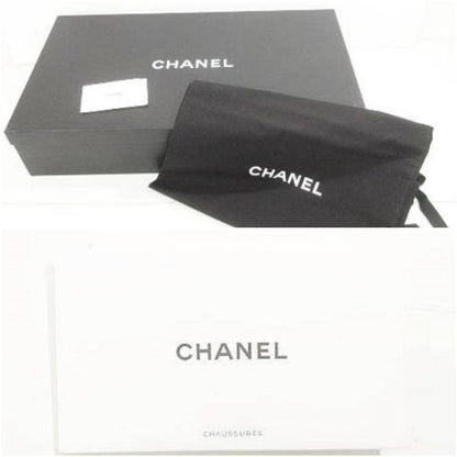 Chanel Excellent Condition Boxed Storage with Bag Leather Long Boots Shoes Heel