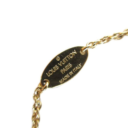 Louis Vuitton Monogram Bracelet - Escential V M00858 LV Logo GP Gold Color