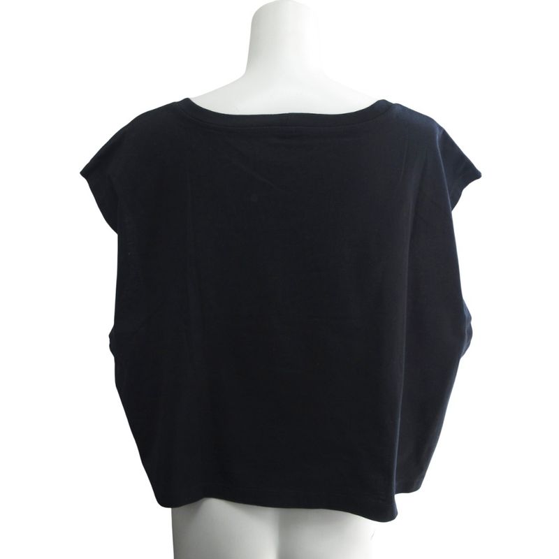 Celine Excellent Condition 23ss Triomphe Cropped T-Shirt Print Sleeveless Cut