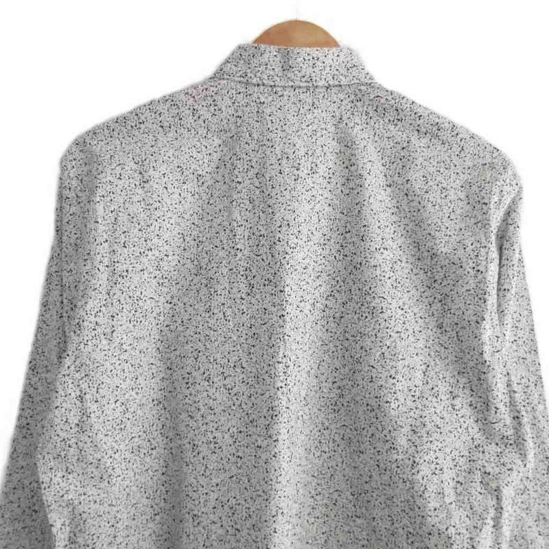 Dior Homme Dior Homme Spray Pattern Shirt Ribbed Wing Regular Collar Long