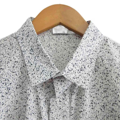 Dior Homme Dior Homme Spray Pattern Shirt Ribbed Wing Regular Collar Long