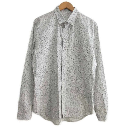 Dior Homme Dior Homme Spray Pattern Shirt Ribbed Wing Regular Collar Long