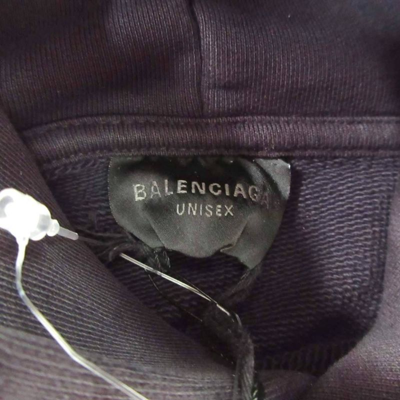 Balenciaga Tagged 24ss Valentine CD Hoodie Valentine Sweatshirt Hoodie Damaged