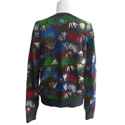 Chanel Excellent Condition 17c Cuba Cruise Collection Look58 Floral Sweater