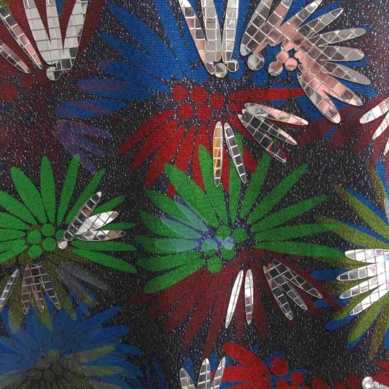 Chanel Excellent Condition 17c Cuba Cruise Collection Look58 Floral Sweater