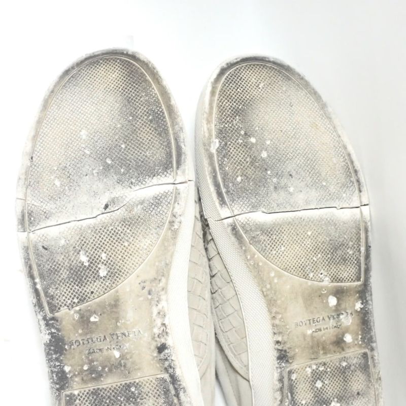 Bottega Veneta Slip-on Men's - Beige Intrecciato Removable Insole