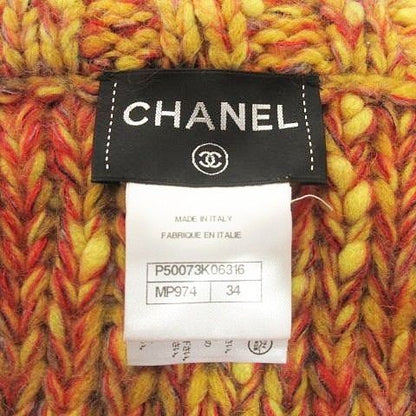 Chanel Excellent Condition Cardigan Alpaca Mohair Mixed Tweed Knit Coat Jacket