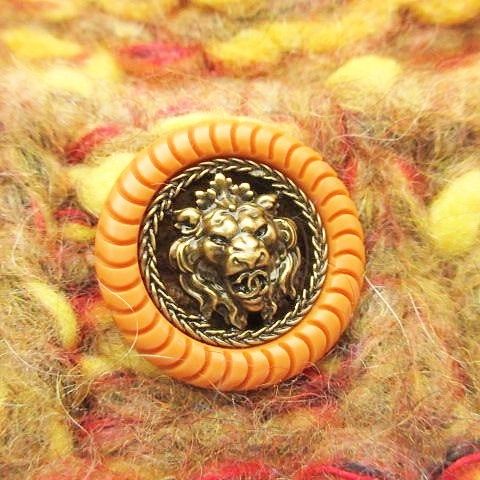 Chanel Excellent Condition Cardigan Alpaca Mohair Mixed Tweed Knit Coat Jacket