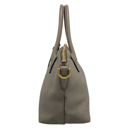 Prada Handbag - 1ba111 Grey Leather